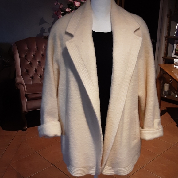 Cardiqan Cream vintage - Picture 3 of 13